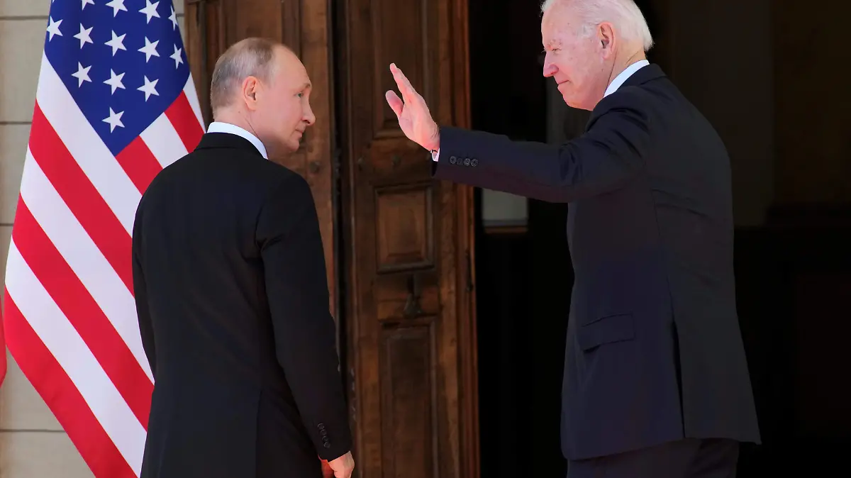 Putin y Biden llegan a la Villa La Grange en Ginebra